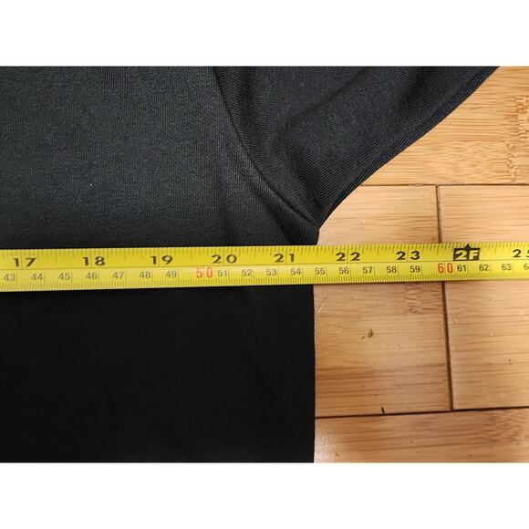 Gymshark Hoodie Womens Small Black Fraction Center Logo Lounge Gym Essentials - Picture 5 of 10